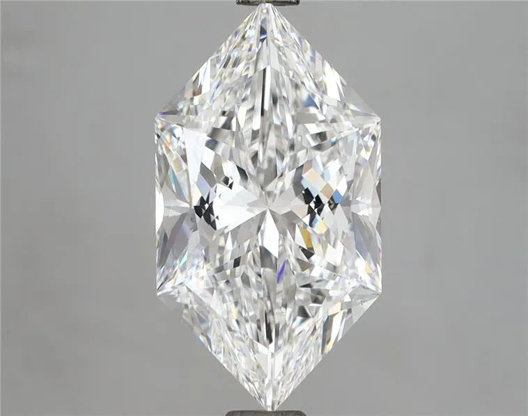 3.65ct Hexagonal Lab Grown Diamond (Colour E, Clarity VS1, IGI Certified)