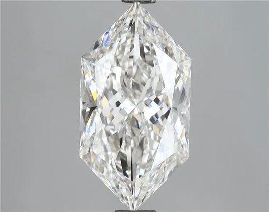 3.05ct Hexagonal Lab Grown Diamond (Colour F, Clarity VS1, IGI Certified)