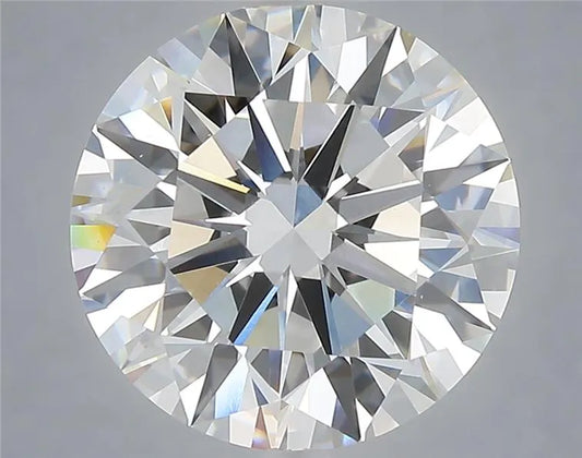 5.00ct Round Lab Grown Diamond (Colour F, Clarity VS1, Cut ID, IGI Certified)