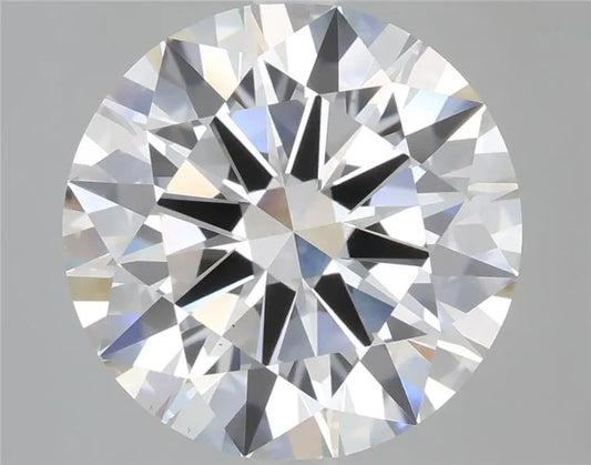 5.01ct Round Lab Grown Diamond (Colour F, Clarity VS1, Cut EX, IGI Certified)