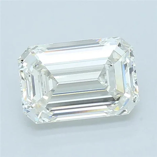 3.02ct Emerald Lab Grown Diamond (Colour G, Clarity VVS2, IGI Certified)