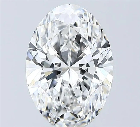 3.07ct Oval Lab Grown Diamond (Colour E, Clarity VS1, IGI Certified)