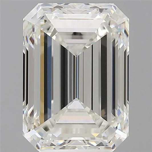 5.02ct Emerald Lab Grown Diamond (Colour G, Clarity VVS2, IGI Certified)