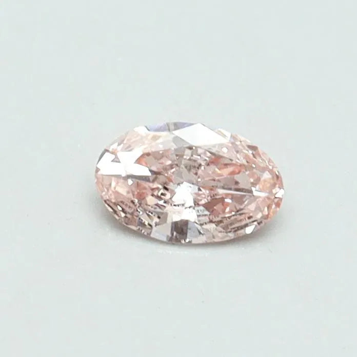 0.18ct Oval Lab Grown Diamond (Colour Fancy Intense Pink, Clarity SI1, IGI Certified)