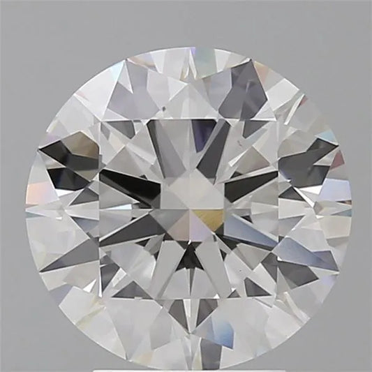 3.56ct Round Lab Grown Diamond (Colour G, Clarity VS1, Cut ID, IGI Certified)
