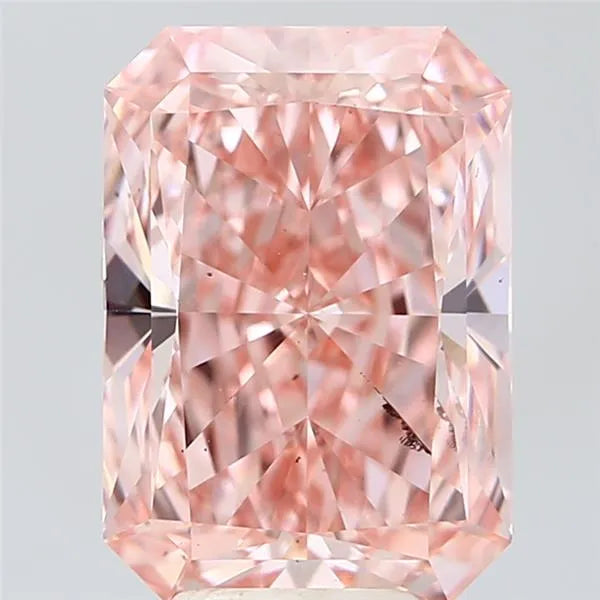 5.55ct Radiant Lab Grown Diamond (Colour Fancy Vivid Pink, Clarity VS1, IGI Certified)