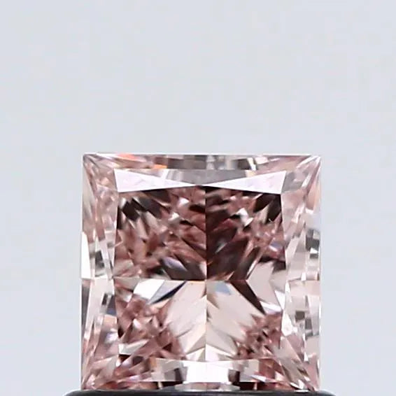 0.70ct Princess Lab Grown Diamond (Colour Fancy Pink, Clarity VS2, IGI Certified)
