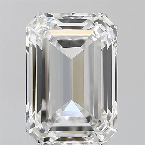 5.25ct Emerald Lab Grown Diamond (Colour F, Clarity VVS2, IGI Certified)