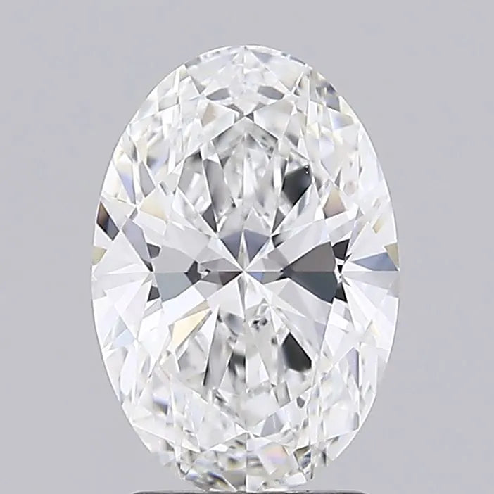 2.03ct Oval Lab Grown Diamond (Colour E, Clarity VVS1, IGI Certified)