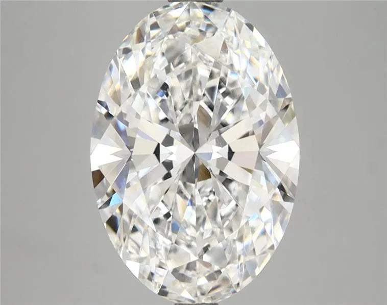 3.62ct Oval Lab Grown Diamond (Colour E, Clarity VVS2, IGI Certified)
