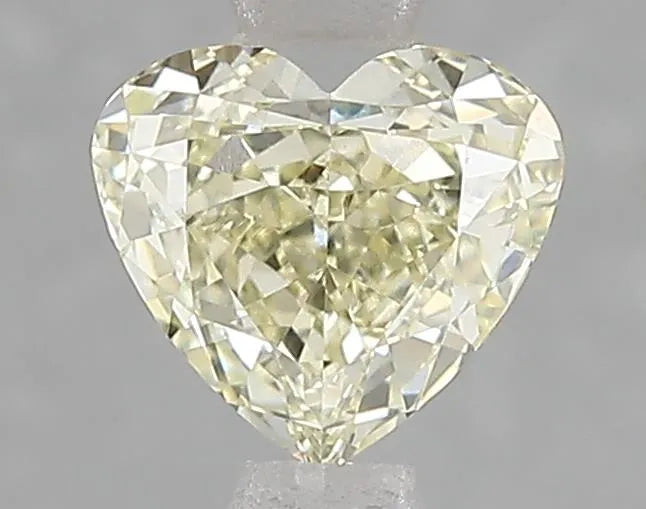 1.00ct Heart Lab Grown Diamond (Colour Fancy Light Yellow, Clarity VS1, Cut GD, IGI Certified)