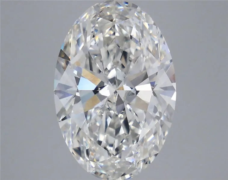 5.05ct Oval Lab Grown Diamond (Colour G, Clarity VS2, IGI Certified)