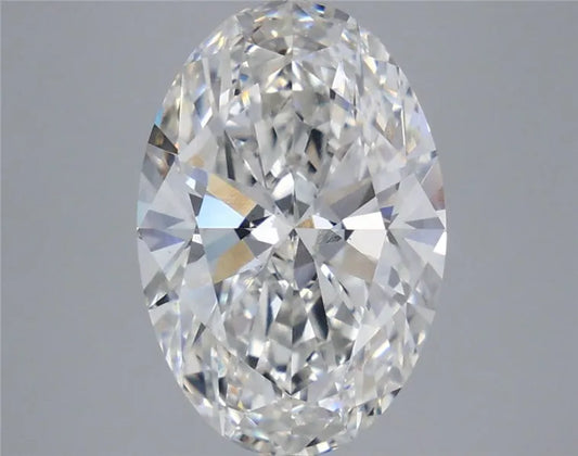5.05ct Oval Lab Grown Diamond (Colour G, Clarity VS2, IGI Certified)