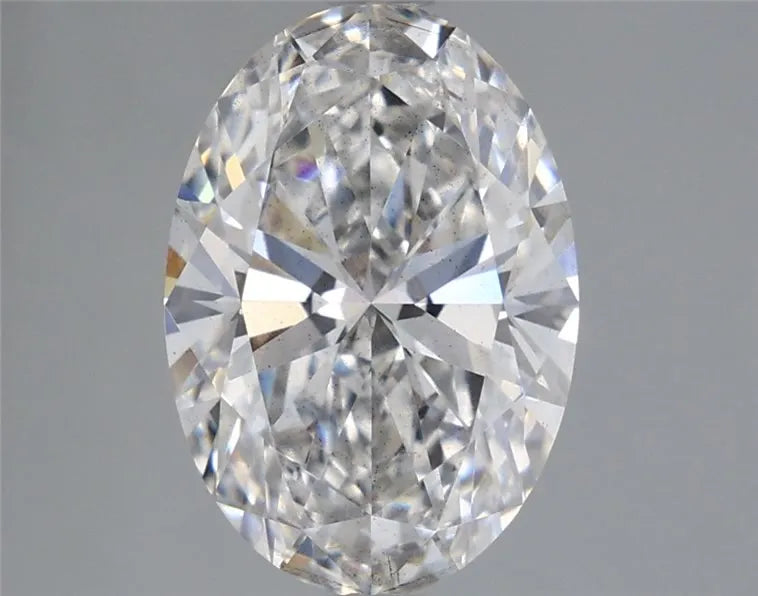 3.18ct Oval Lab Grown Diamond (Colour F, Clarity SI1, IGI Certified)