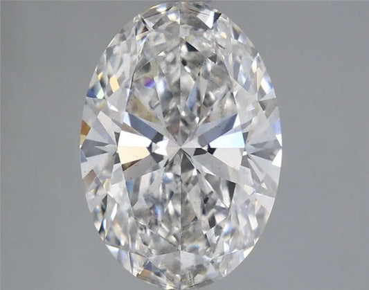 3.18ct Oval Lab Grown Diamond (Colour F, Clarity SI1, IGI Certified)