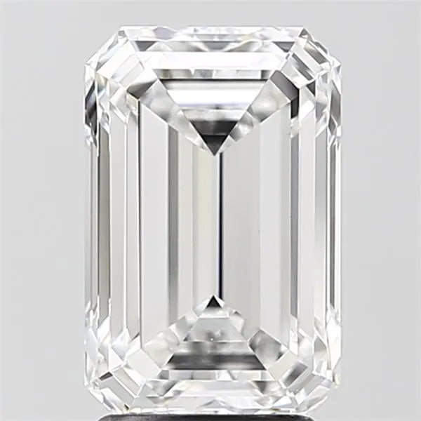 2.91ct Emerald Lab Grown Diamond (Colour D, Clarity VVS2, IGI Certified)