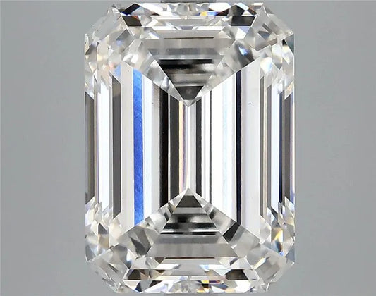 4.59ct Emerald Lab Grown Diamond (Colour E, Clarity VVS2, IGI Certified)