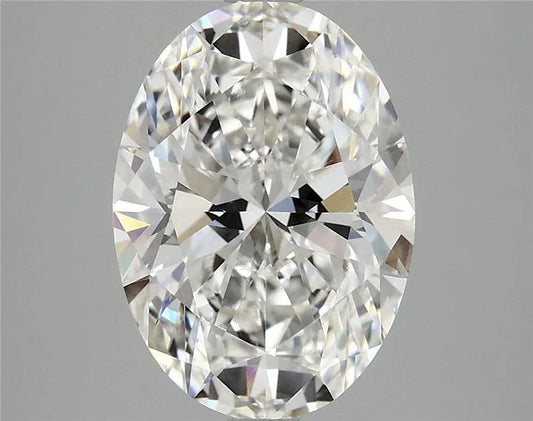3.80ct Oval Lab Grown Diamond (Colour F, Clarity VVS2, IGI Certified)