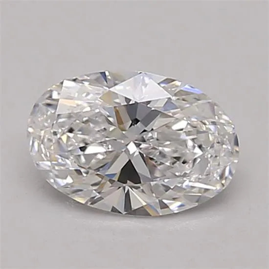0.53ct Oval Lab Grown Diamond (Colour D, Clarity VVS2, Cut EX, IGI Certified)
