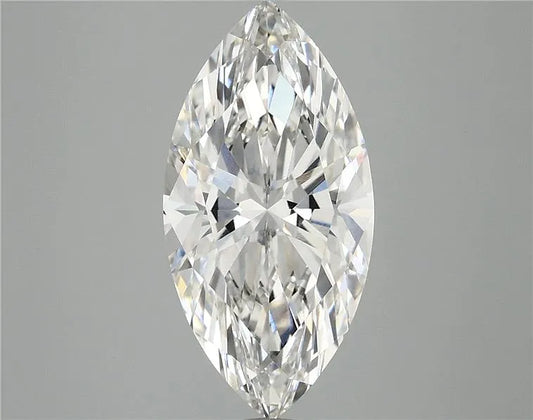 4.09ct Marquise Lab Grown Diamond (Colour F, Clarity VVS2, IGI Certified)
