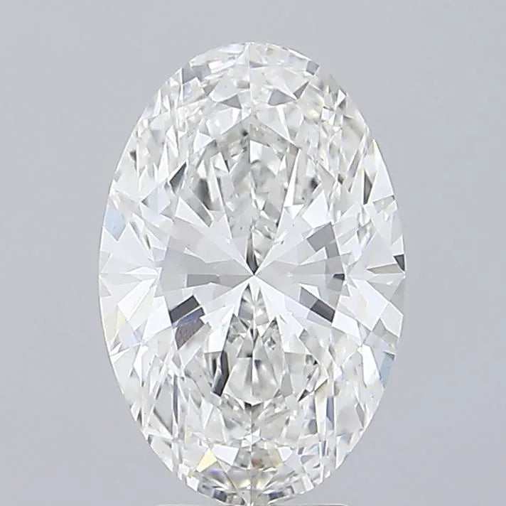 5.00ct Oval Lab Grown Diamond (Colour F, Clarity VS1, IGI Certified)