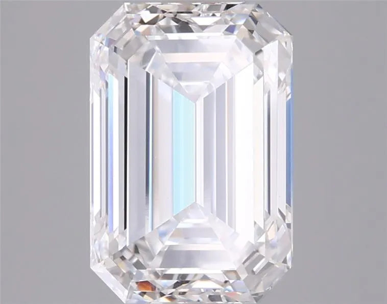 3.00ct Emerald Lab Grown Diamond (Colour D, Clarity VVS2, IGI Certified)