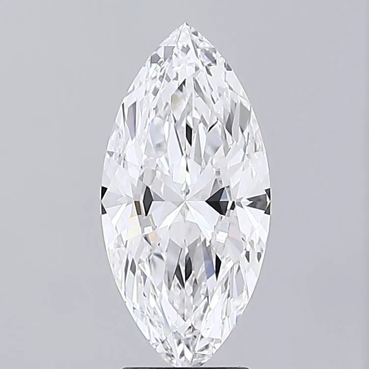 3.00ct Marquise Lab Grown Diamond (Colour D, Clarity VVS2, IGI Certified)