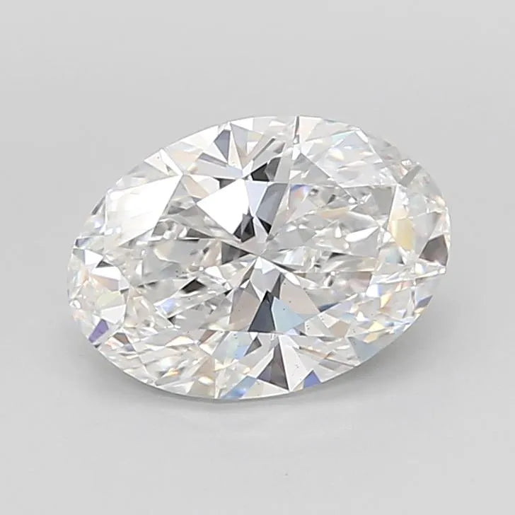 3.00ct Oval Lab Grown Diamond (Colour D, Clarity VS2, IGI Certified)