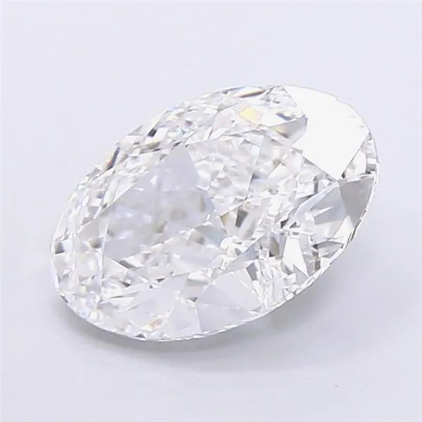 3.00ct Oval Lab Grown Diamond (Colour D, Clarity VVS1, IGI Certified)
