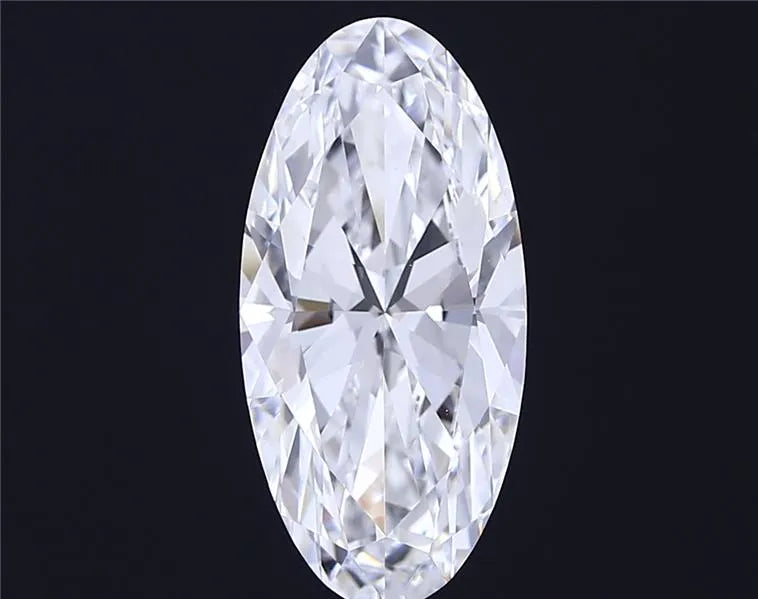 3.00ct Oval Lab Grown Diamond (Colour E, Clarity VVS2, IGI Certified)