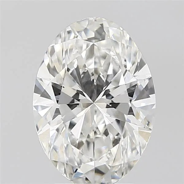 3.00ct Oval Lab Grown Diamond (Colour F, Clarity VS1, IGI Certified)