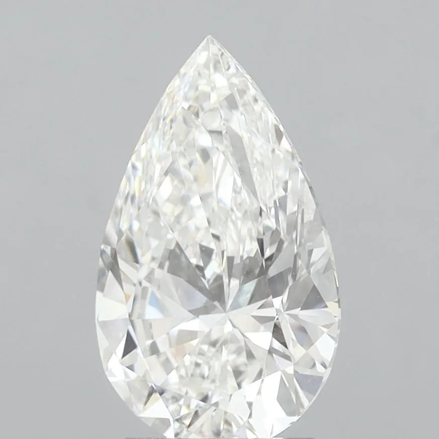 3.00ct Pear Lab Grown Diamond (Colour F, Clarity VVS2, IGI Certified)