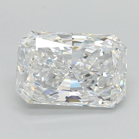 3.00ct Radiant Lab Grown Diamond (Colour E, Clarity VVS2, IGI Certified)
