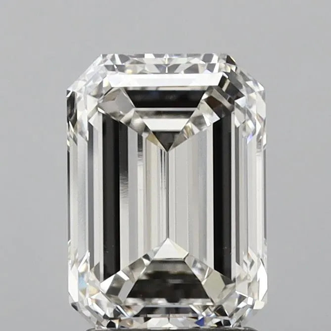 3.01ct Emerald Lab Grown Diamond (Colour H, Clarity VVS2, IGI Certified)