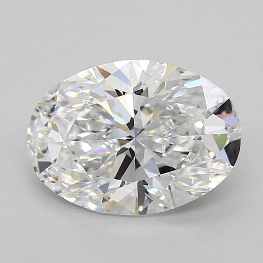 3.01ct Oval Lab Grown Diamond (Colour D, Clarity VVS1, IGI Certified)