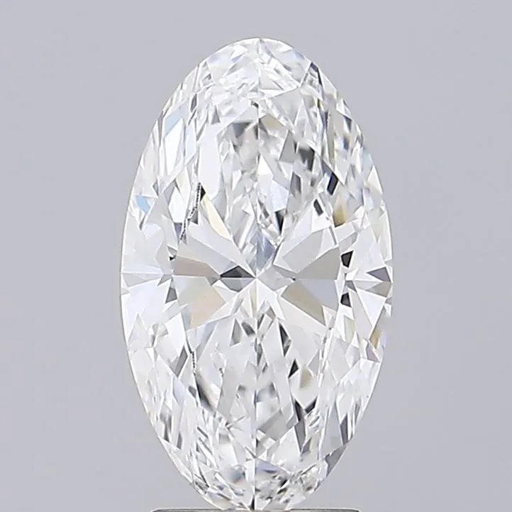3.01ct Oval Lab Grown Diamond (Colour E, Clarity VS1, IGI Certified)