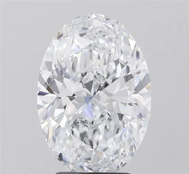 3.01ct Oval Lab Grown Diamond (Colour E, Clarity VVS1, IGI Certified)