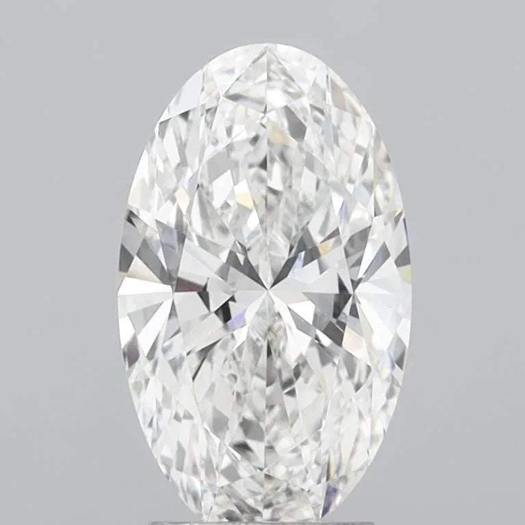 3.01ct Oval Lab Grown Diamond (Colour F, Clarity VVS2, IGI Certified)