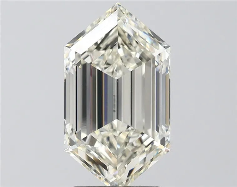 3.02ct Hexagonal Lab Grown Diamond (Colour I, Clarity VVS2, IGI Certified)
