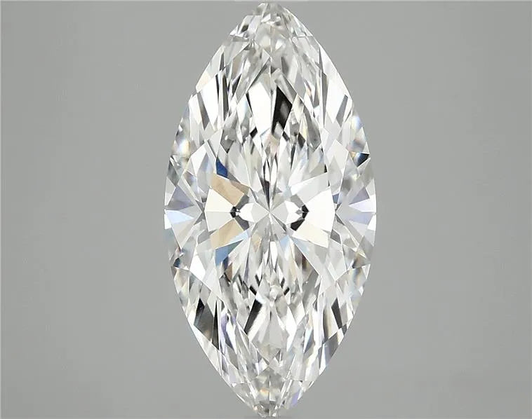 3.02ct Marquise Lab Grown Diamond (Colour F, Clarity VVS2, IGI Certified)