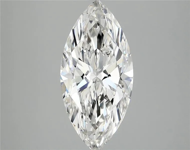 3.02ct Marquise Lab Grown Diamond (Colour G, Clarity VS2, IGI Certified)