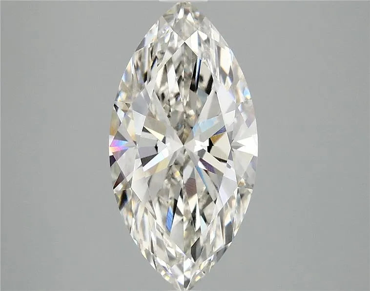 3.02ct Marquise Lab Grown Diamond (Colour G, Clarity VVS2, IGI Certified)