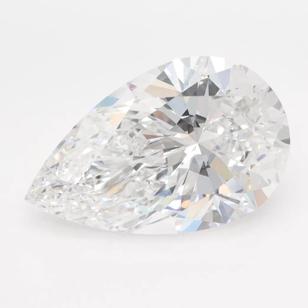 3.02ct Pear Lab Grown Diamond (Colour D, Clarity VVS1, IGI Certified)