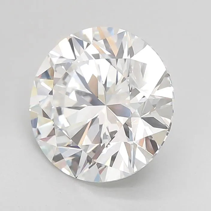 3.02ct Round Lab Grown Diamond (Colour D, Clarity IF, Cut ID, IGI Certified)
