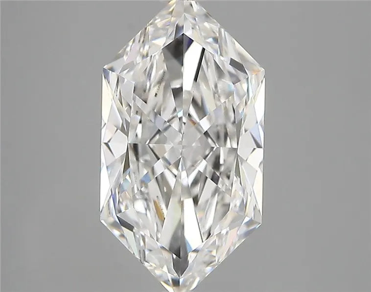 3.03ct Hexagonal Lab Grown Diamond (Colour E, Clarity VVS2, IGI Certified)