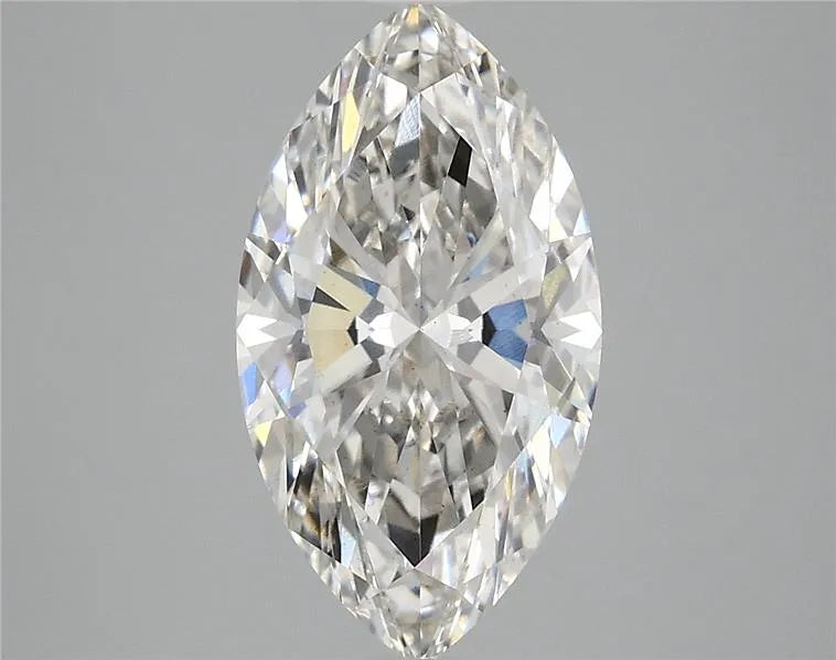 3.03ct Marquise Lab Grown Diamond (Colour G, Clarity VS2, IGI Certified)