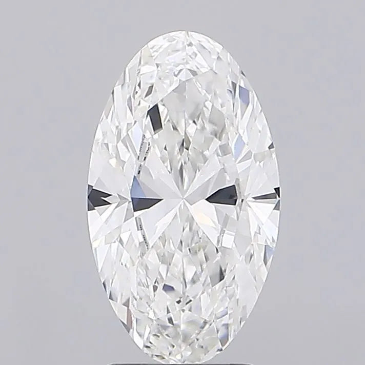 3.03ct Oval Lab Grown Diamond (Colour E, Clarity IF, IGI Certified)