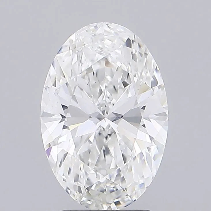 3.03ct Oval Lab Grown Diamond (Colour F, Clarity VS1, IGI Certified)