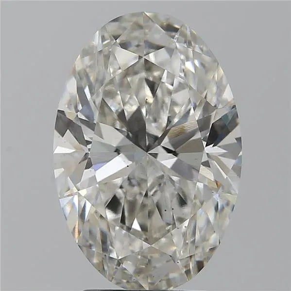 3.03ct Oval Lab Grown Diamond (Colour G, Clarity VS2, IGI Certified)