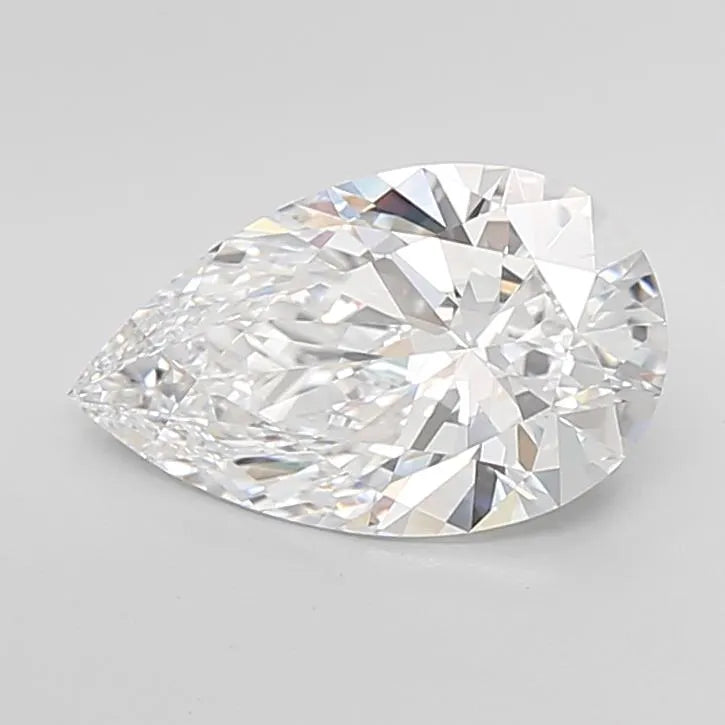 3.03ct Pear Lab Grown Diamond (Colour D, Clarity VVS2, IGI Certified)